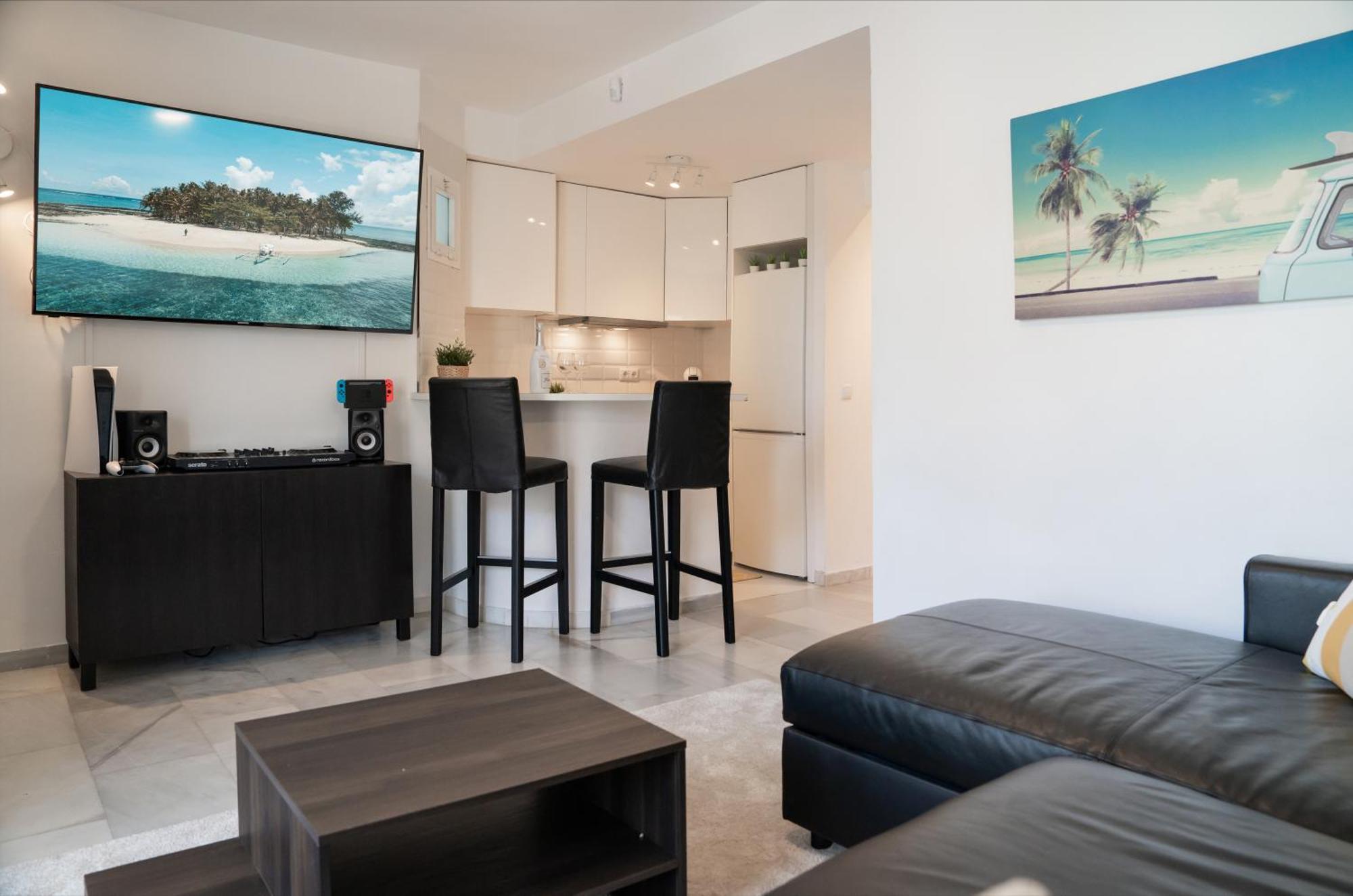 Penthouse*5Min From Beach ماربيا المظهر الخارجي الصورة