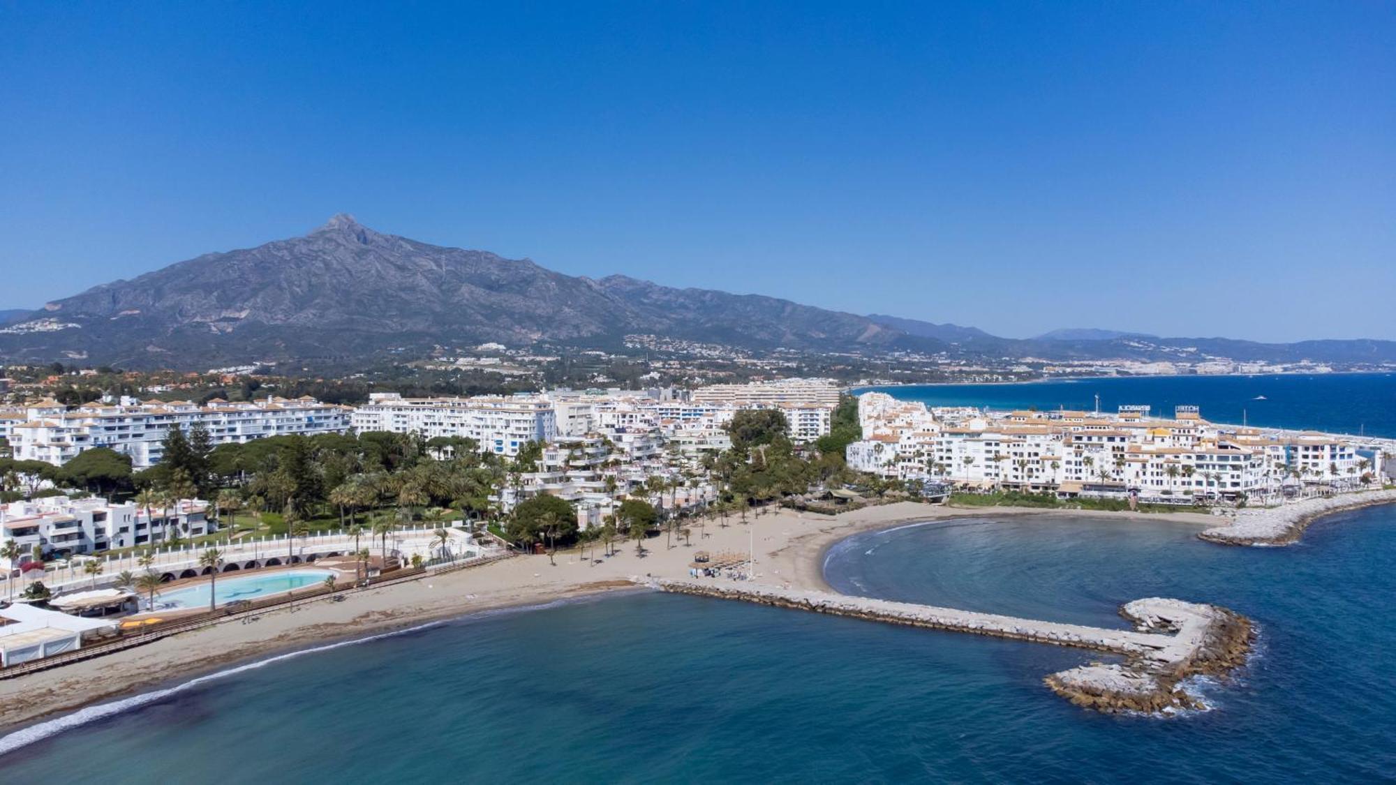 Penthouse*5Min From Beach ماربيا المظهر الخارجي الصورة